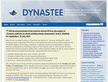 Tablet Screenshot of dynastee.info